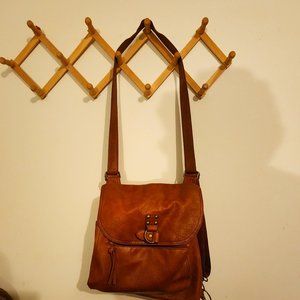 Tan Faux Leather Bag